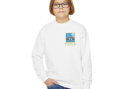 Sudadera juvenil con cuello redondo