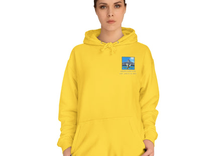 Sudadera con capucha unisex universitaria