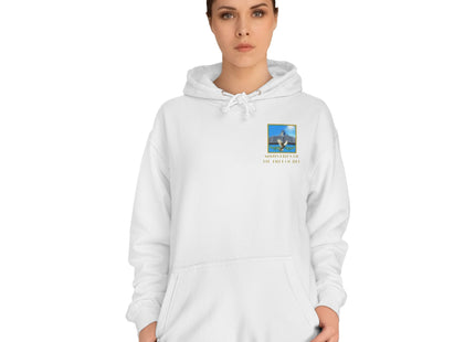 Sudadera con capucha unisex universitaria