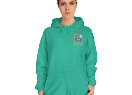 Sudadera con capucha unisex universitaria